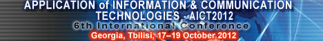 AICT2012 | The 6th International Conference on Application of Information and Communication Technologies