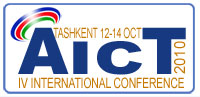 AICT2010 International Conference on Application of Information and Communication Technologies